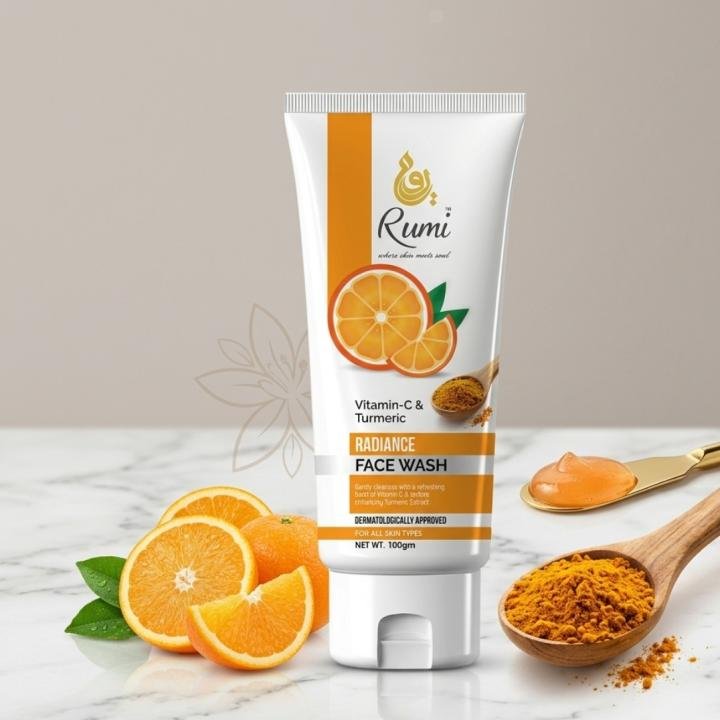 RUMI Vit-C & Turmeric Radiance Face Wash